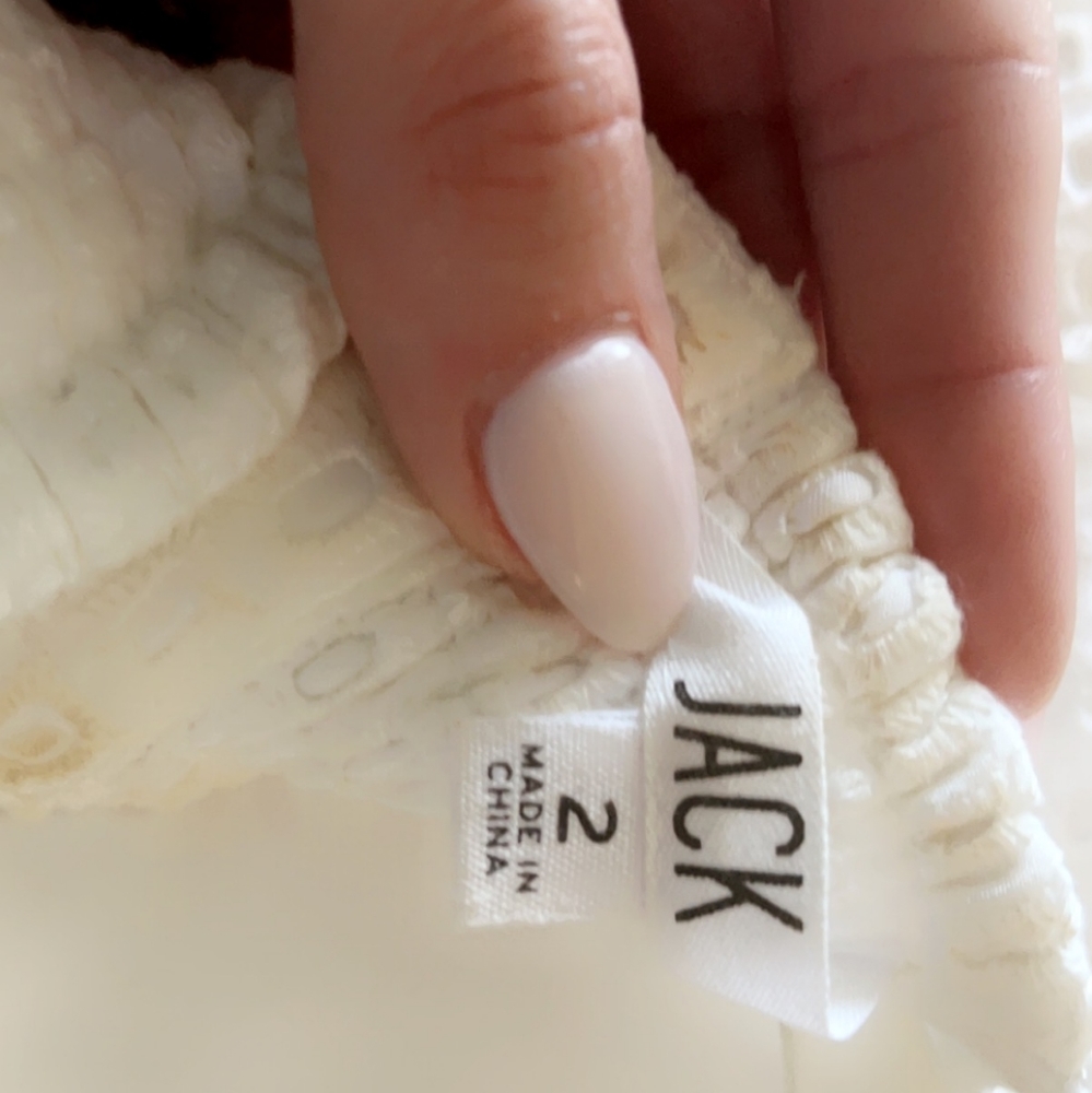 Jack by BB Dakota White Sundress